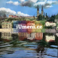 Pohled na Vyšehrad Pohled na Vyšehrad - dílo